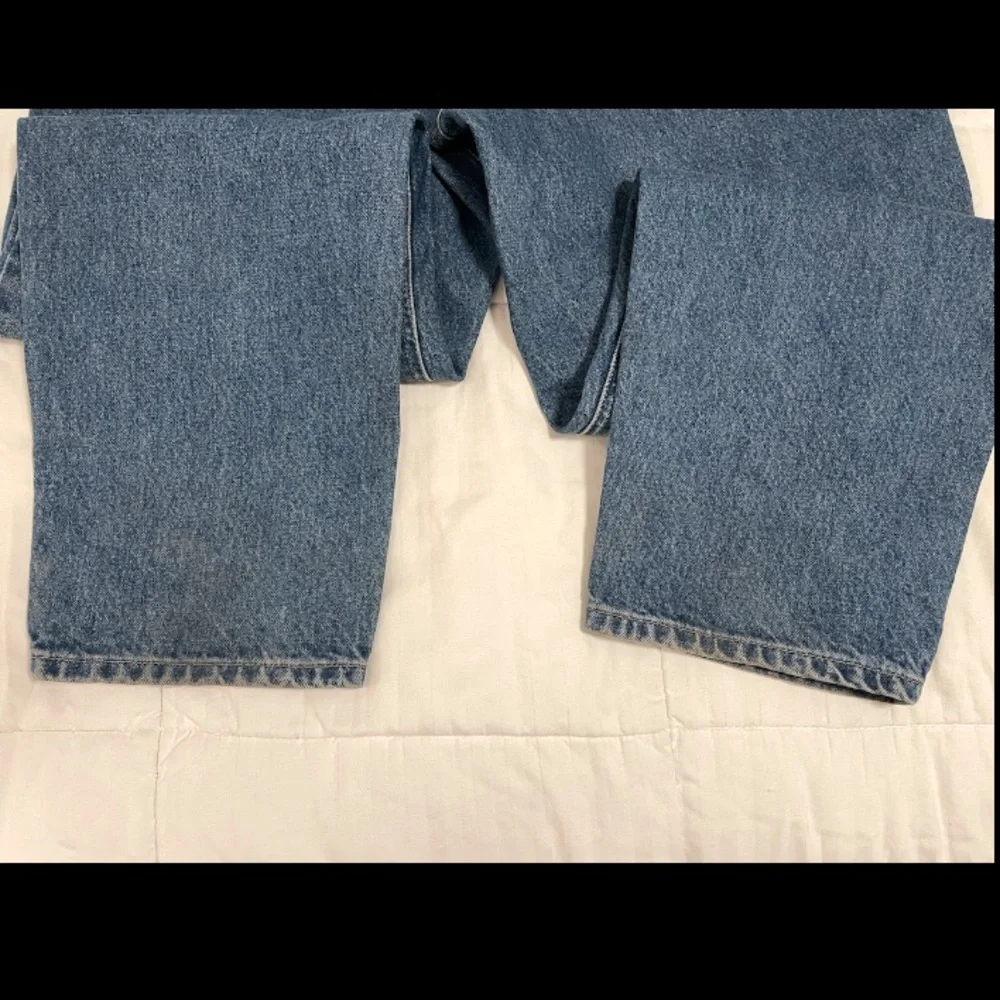 Vintage Carhartt Work Jeans Mens 40x30 Relaxed Fit B17 DST Thrashed Distressed